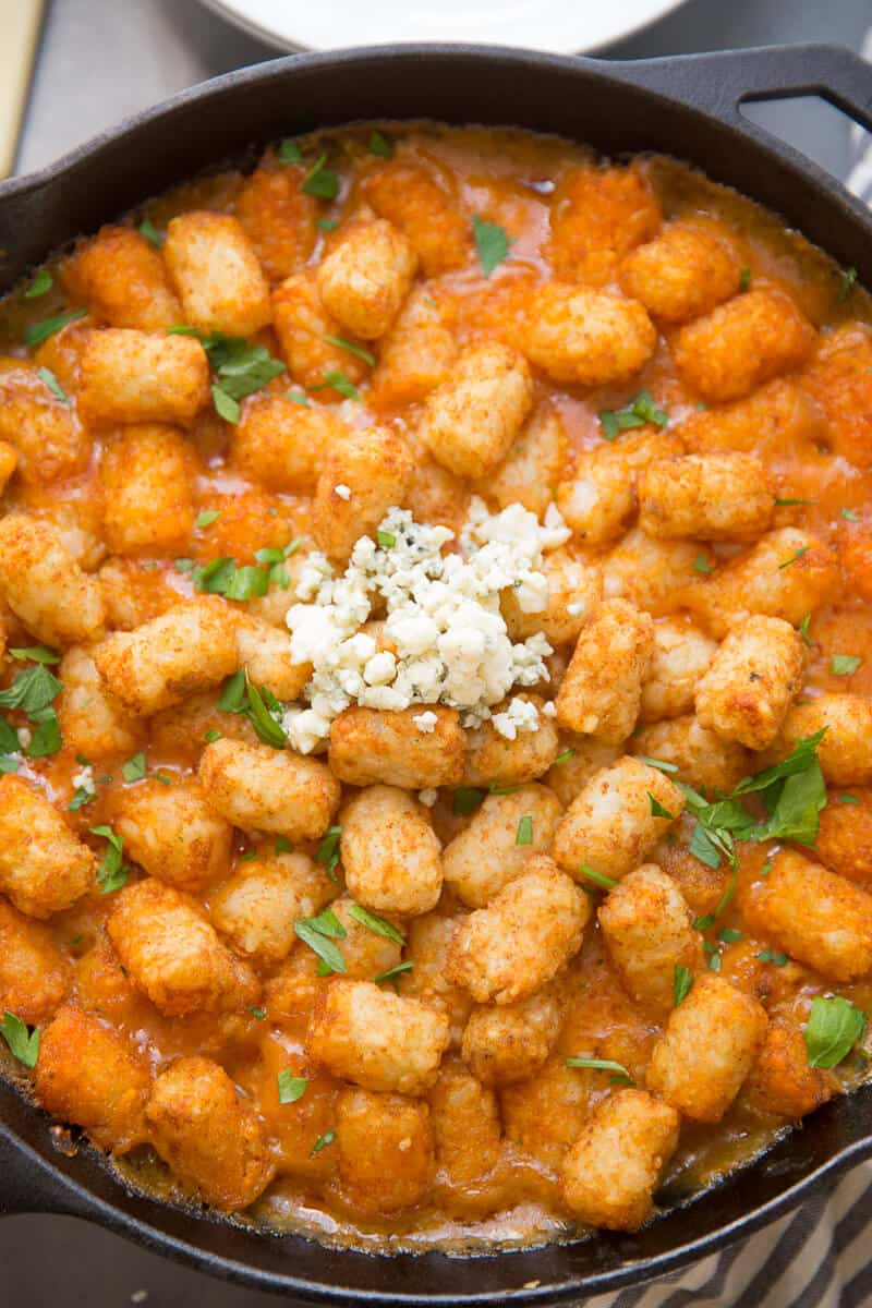 Easy, no-fuss ingredients make this tator tot casserole a breeze to prepare! This family pleasing recipe has lots of cheese, spice and crispy tots!