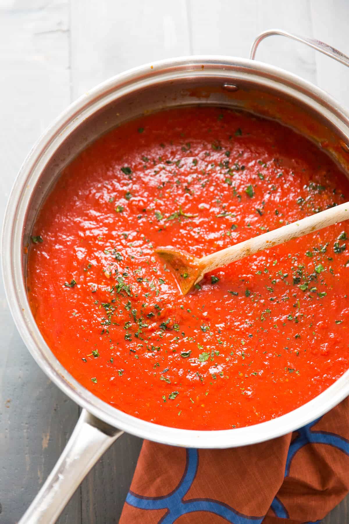 Homemade Marinara Sauce Recipe For Spaghetti