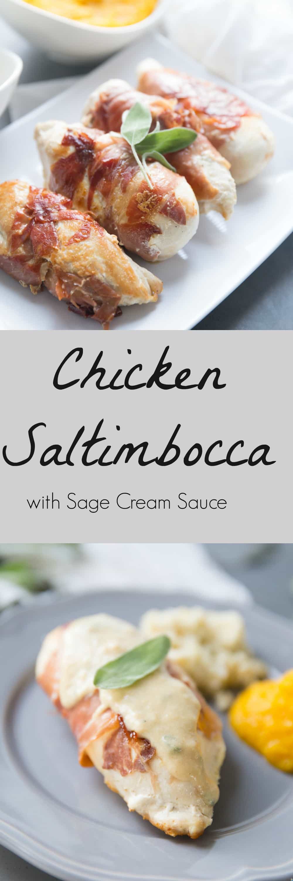 Easy Chicken Saltimbocca - Lemonsforlulu.com