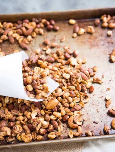 Easy spiced nuts