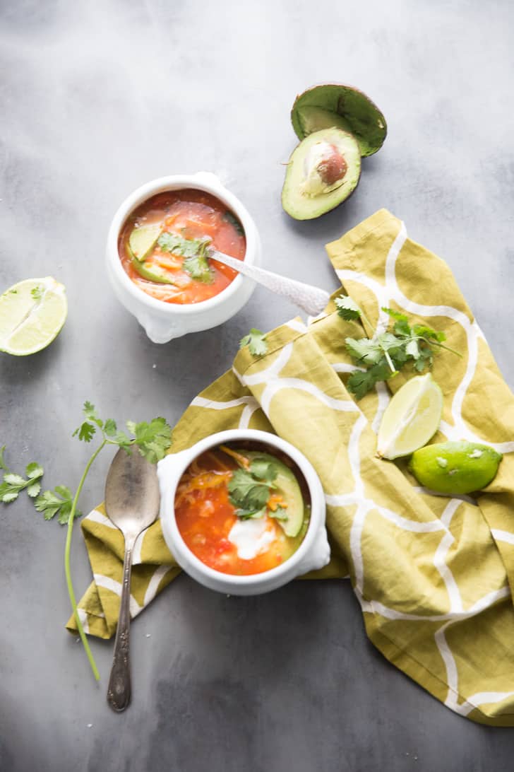 How to make Mexican chicken soup