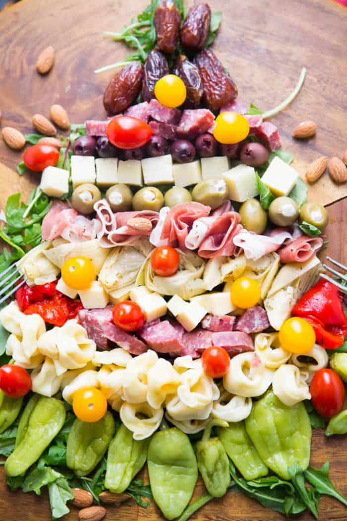 Cold antipasto platter