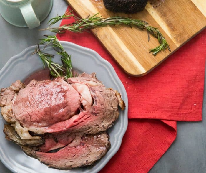 How to cook a small prime rib