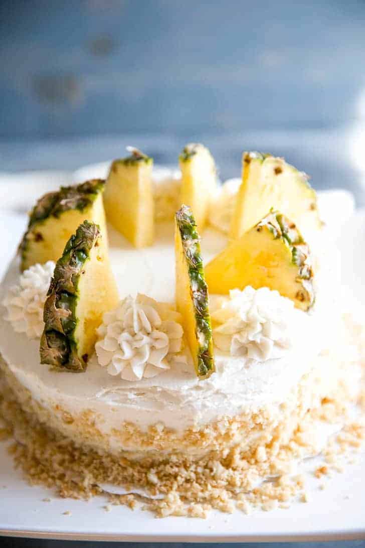 Pineapple Cake (2 Lbs) | The Flower Studio