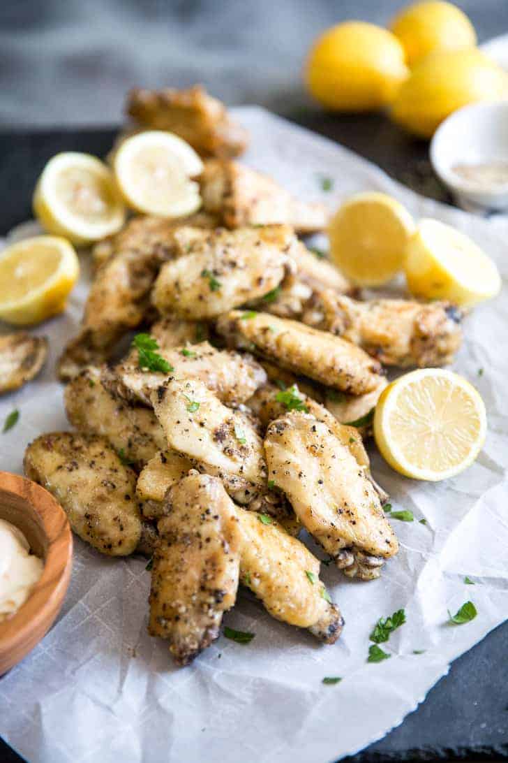 Lemon Pepper Chicken Wings