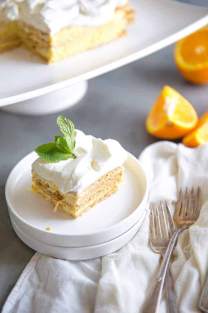 Orange Creamsicle Ice Box Cake – Uncle Matt's Organic