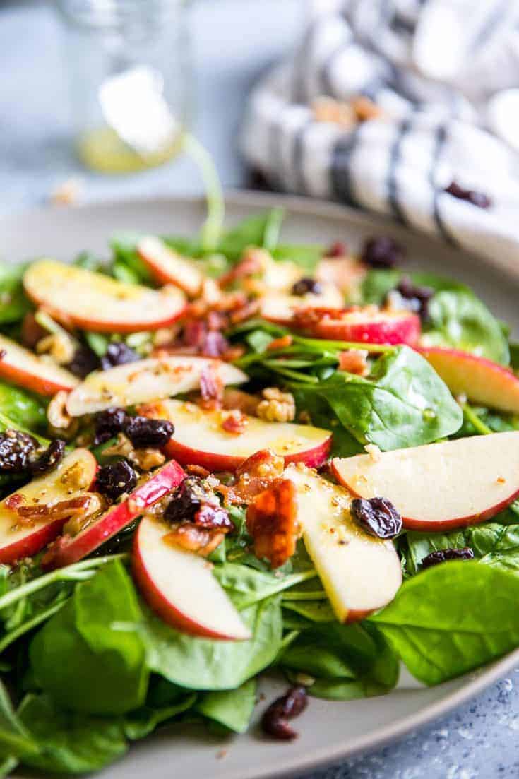 spinach salad tongs