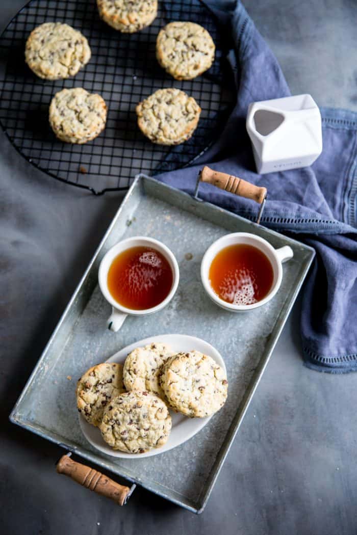 chocolate chip scone for tea