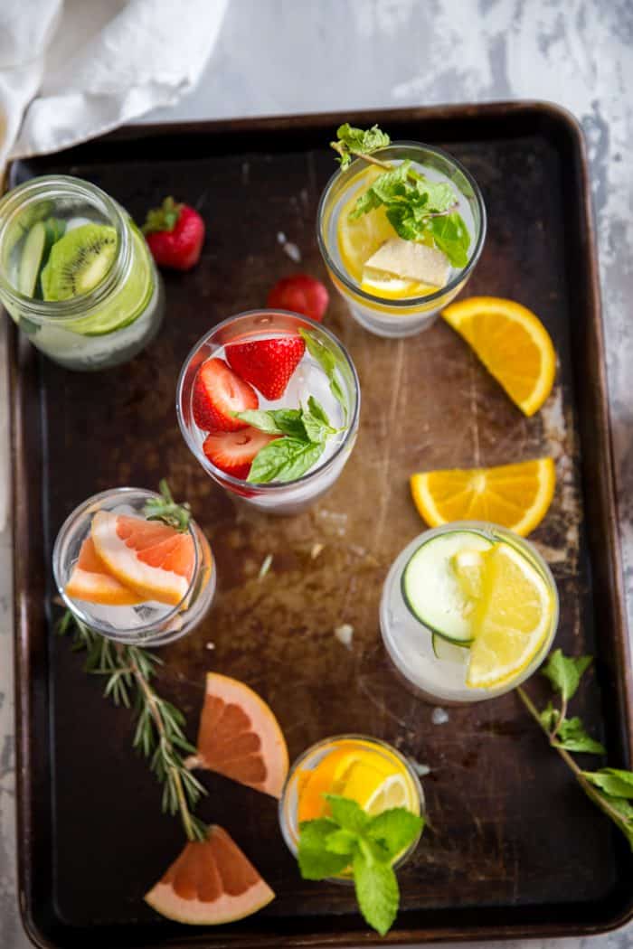 Detox water 6 glasses