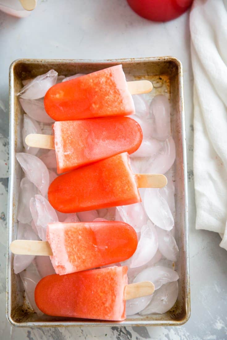 Rum Punch Popsicles