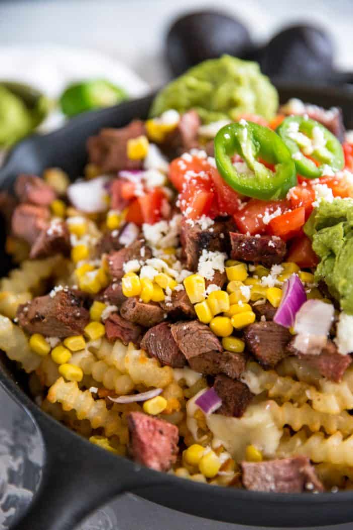 Carne Asada fries loaded