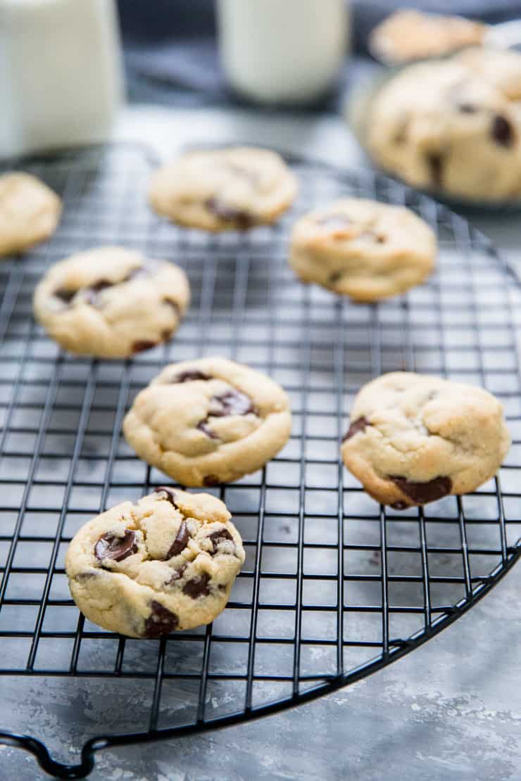 brown sugar cookies with chocolate chips