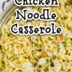 chicken noodle casserole title picture