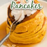 pumpkin pancake recipe title