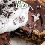 slutty brownie pie image with title
