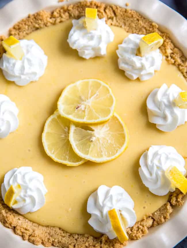 Easy Lemon Pie Recipe - LemonsforLulu.com