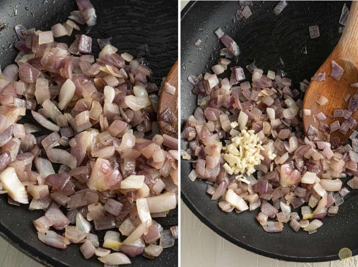 Mix the chopped onion