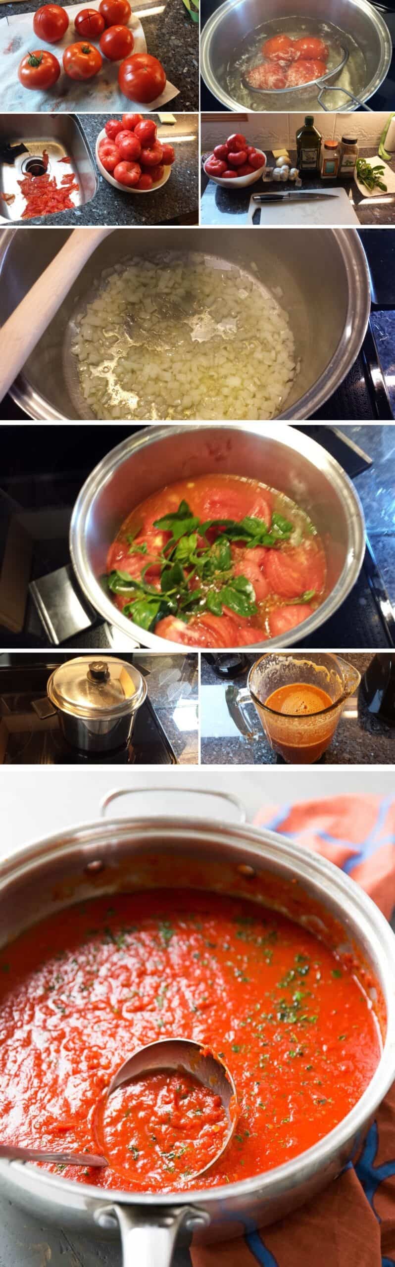 How to Make Homemade Marinara Sauce - Step By Step