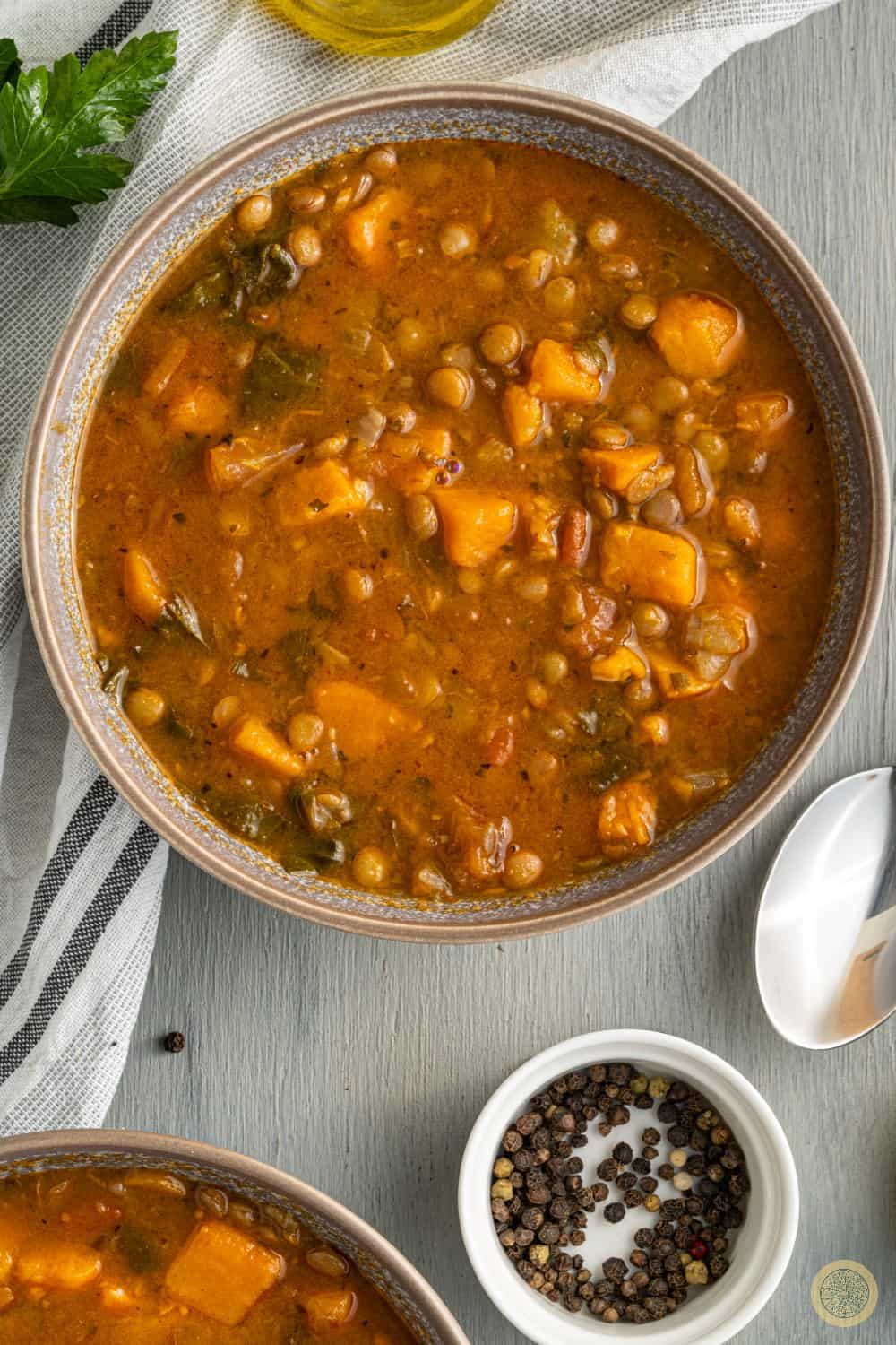 Healthy And Hearty Vegetarian soup