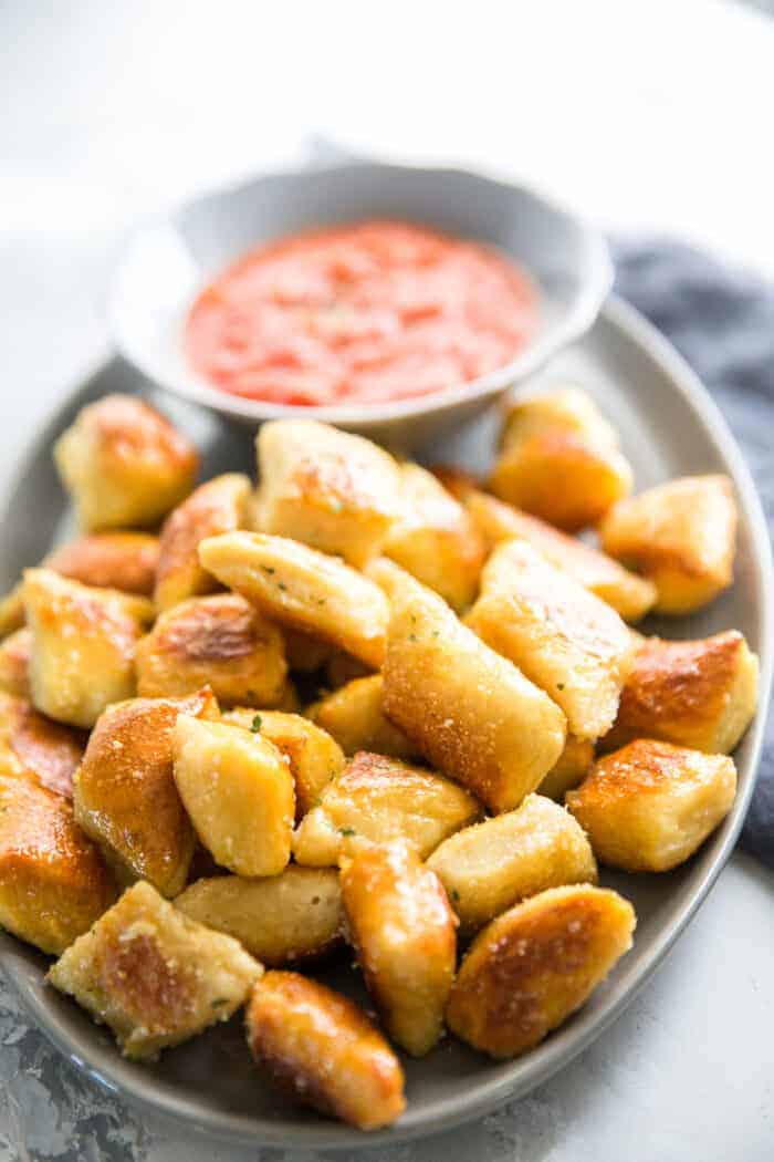 Garlic Parmesan Pretzel Bites