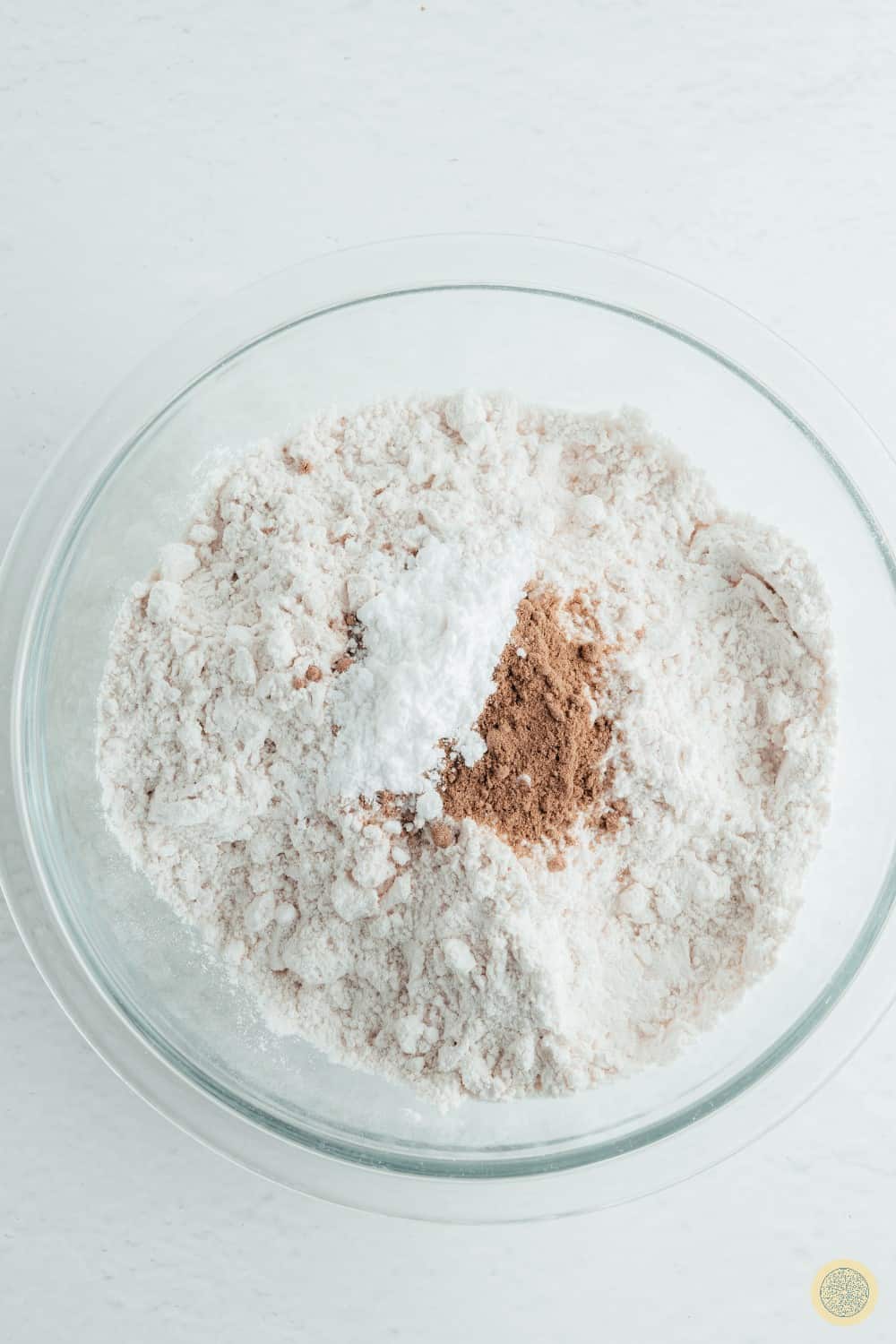 Mix together the dry ingredients in another mixing bowl