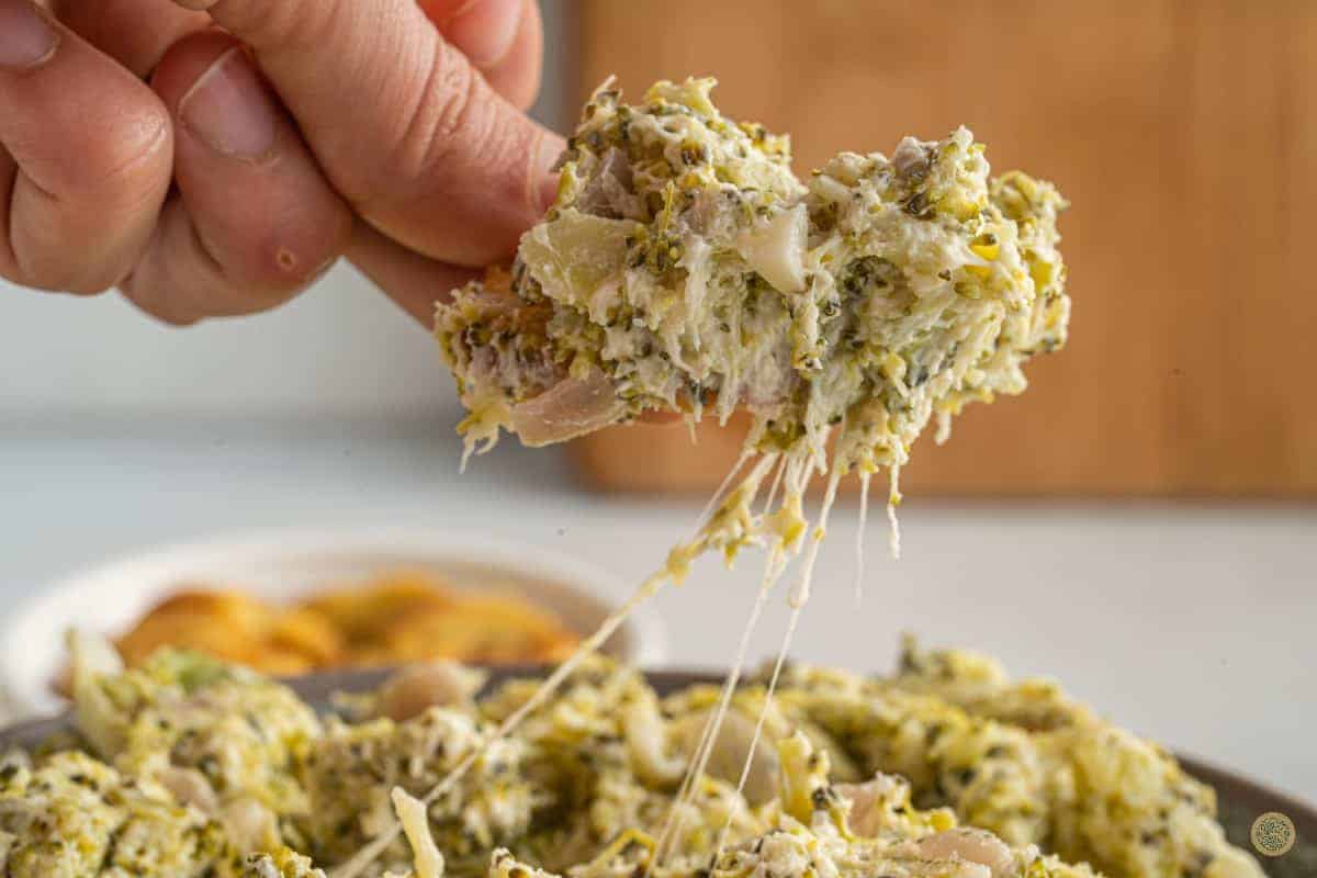 Hot Broccoli Cheese Dip