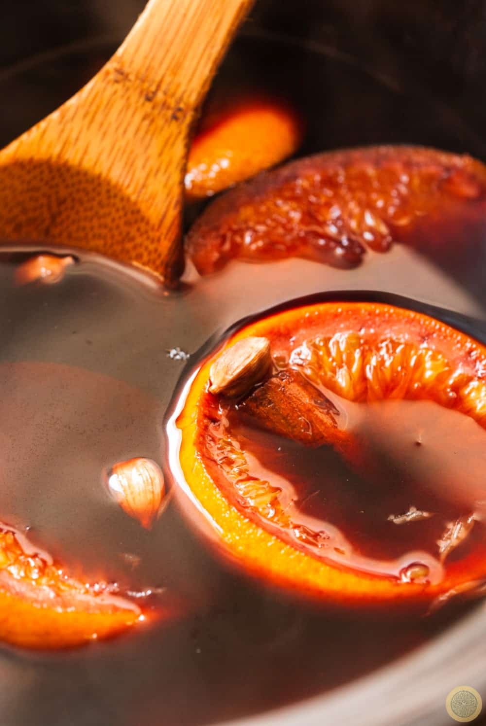 Mulled wine Stove top instructions: