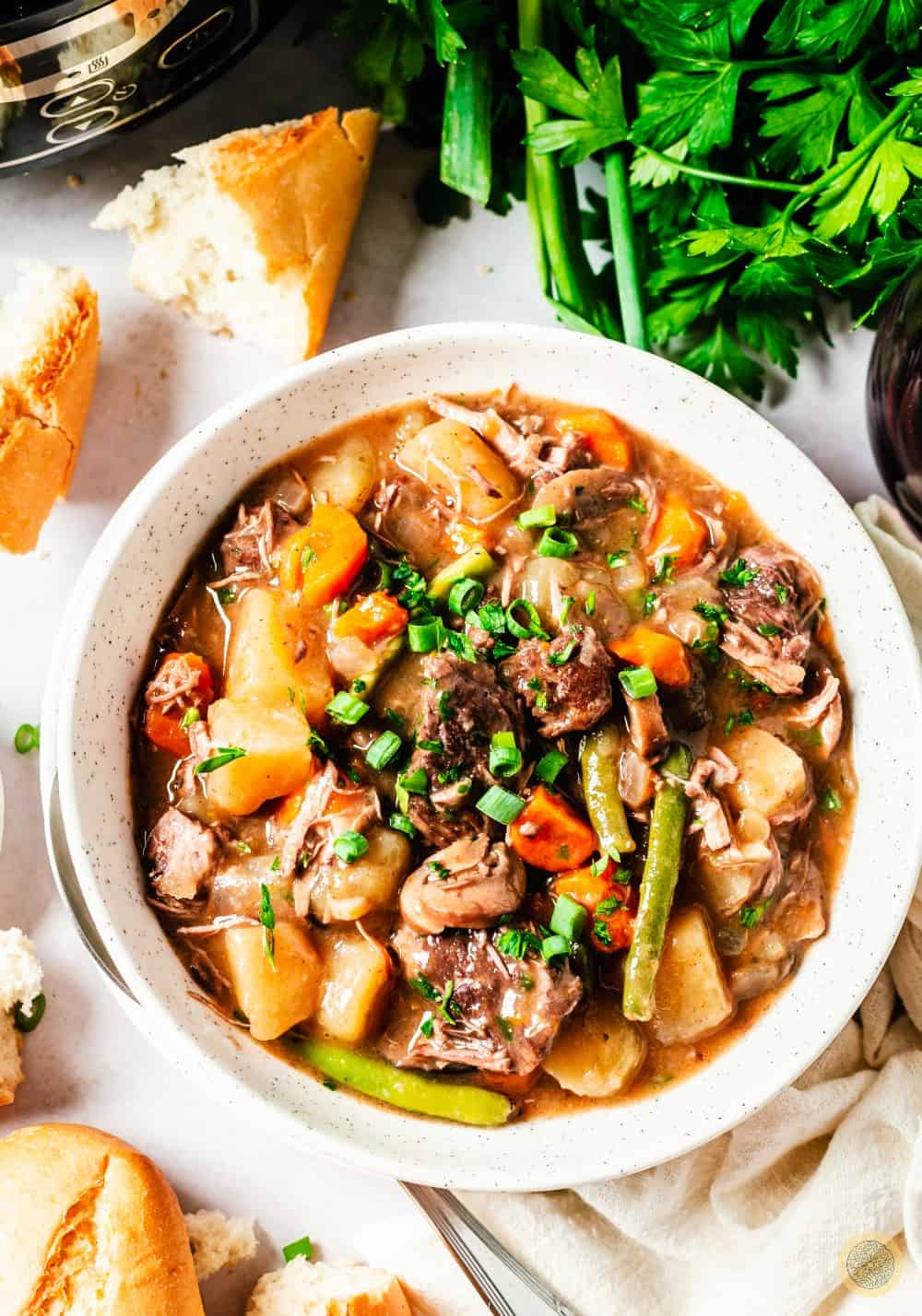 How to make slow cooker beef stew