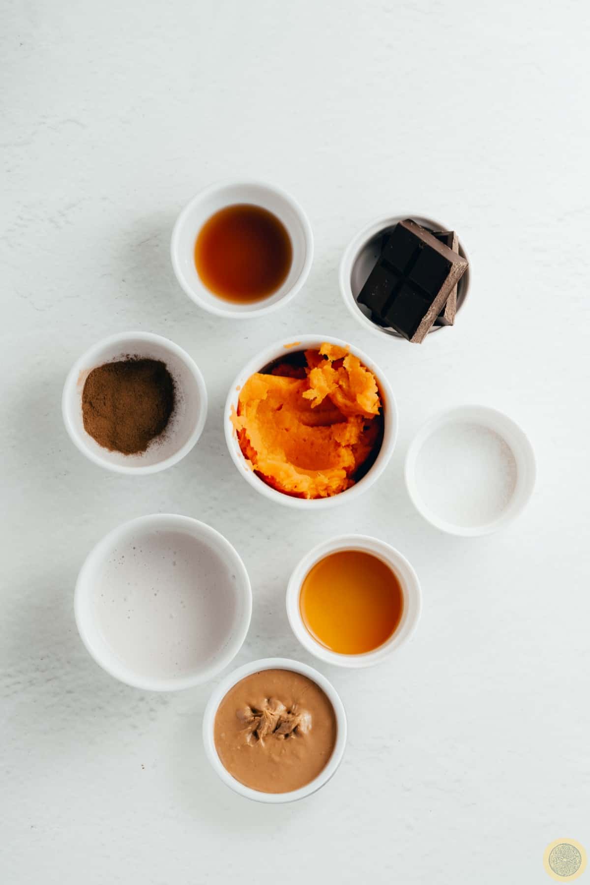 sweet potato chocolate fudge ingredients