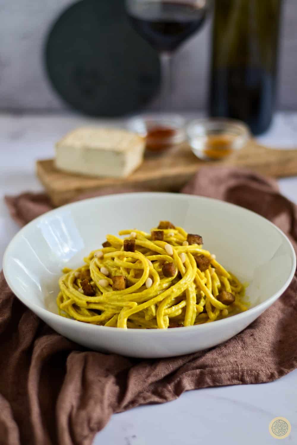 How long is vegan carbonara pasta good for?