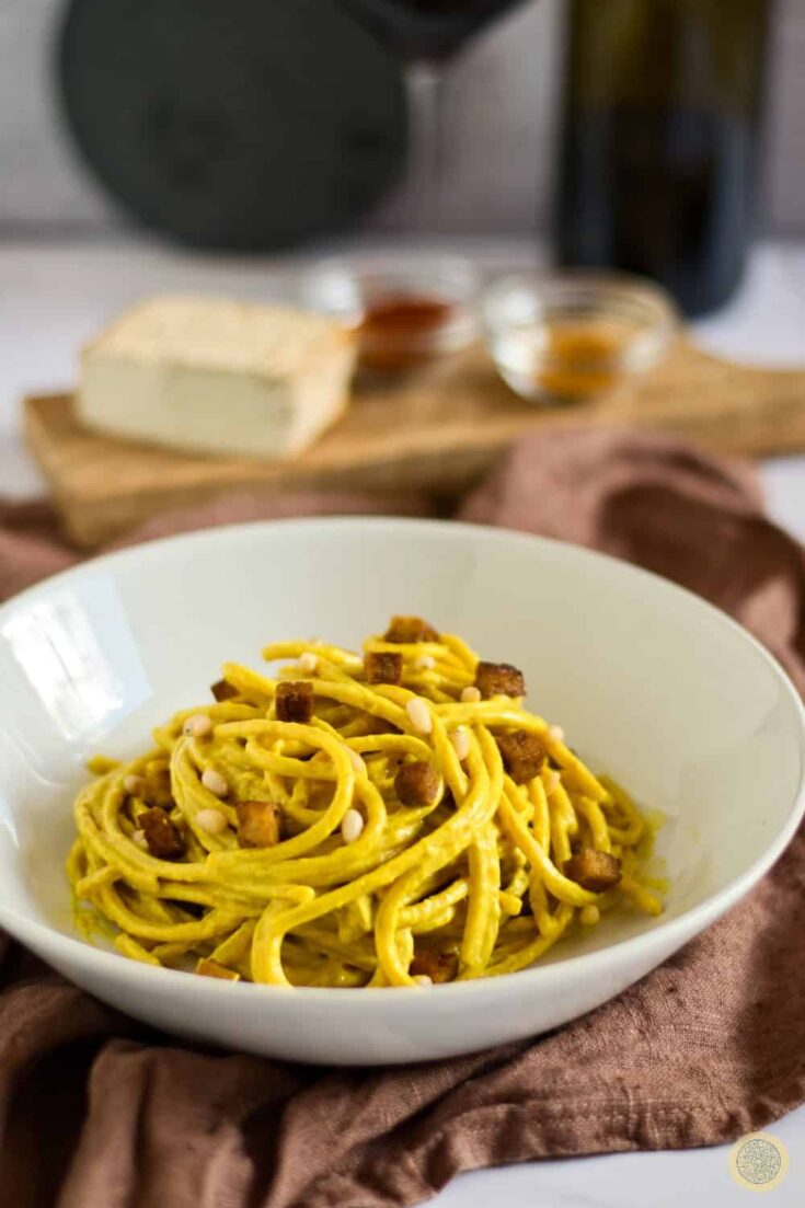 Vegan Spaghetti Carbonara