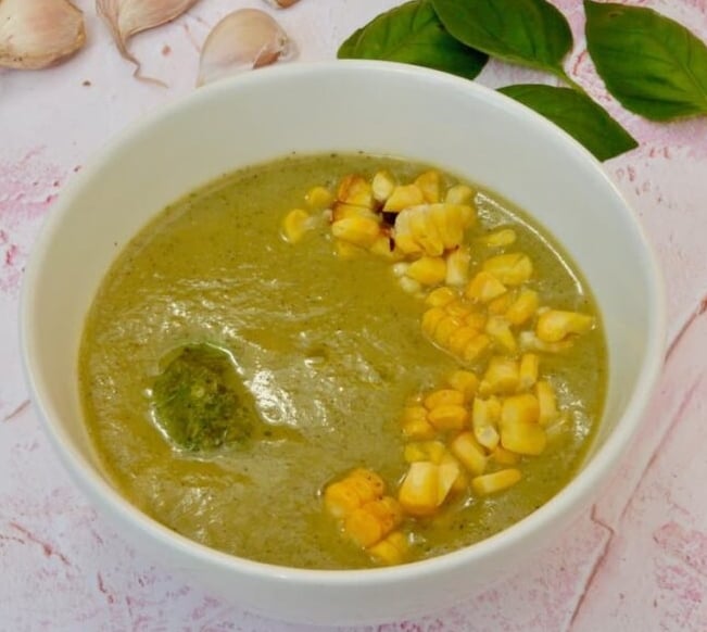 Zucchini Corn Soup