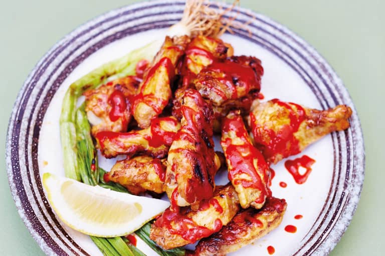 Miso-Grilled Hot Wings
