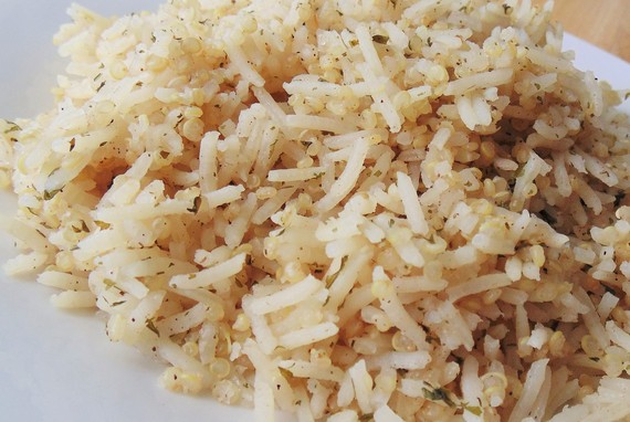 Rice and Quinoa Pilaf