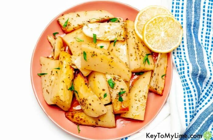 Easy Lemon Greek Potatoes
