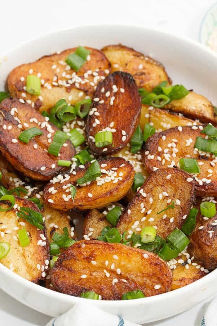 Pan-Fried Kimchi Breakfast Potatoes