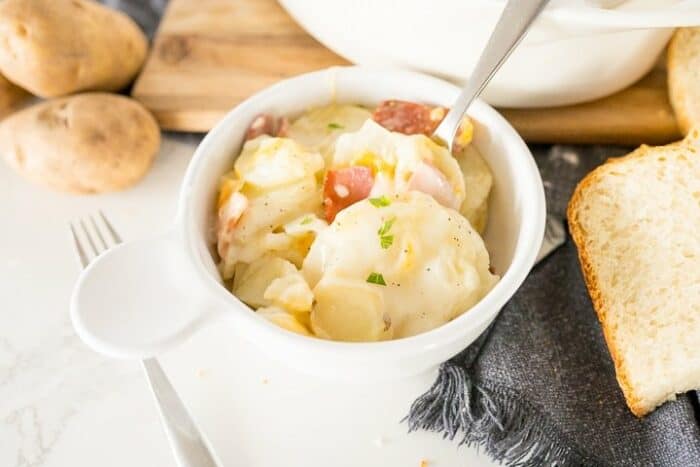 Scalloped Potatoes with Ham Recipe