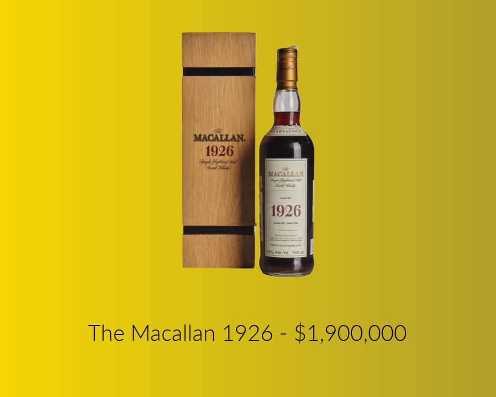 The Macallan 1926 - $1,900,000