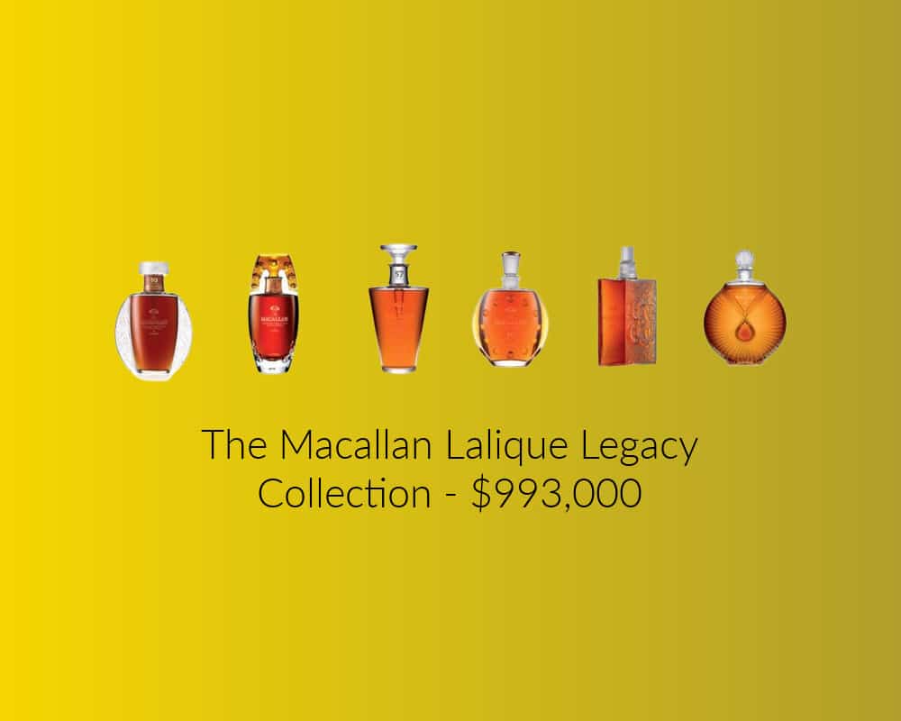 The Macallan Lalique Legacy Collection - $993,000