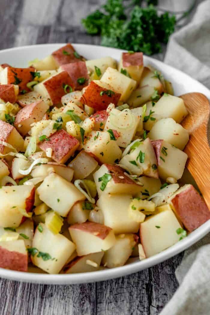 Vegan German Potato Sides Salad