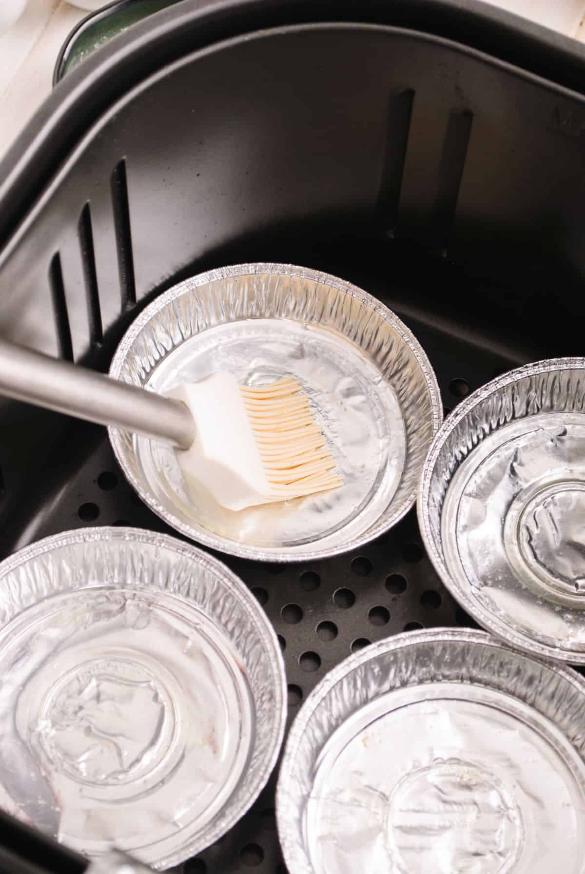 Air Fryer Pancakes Step 5