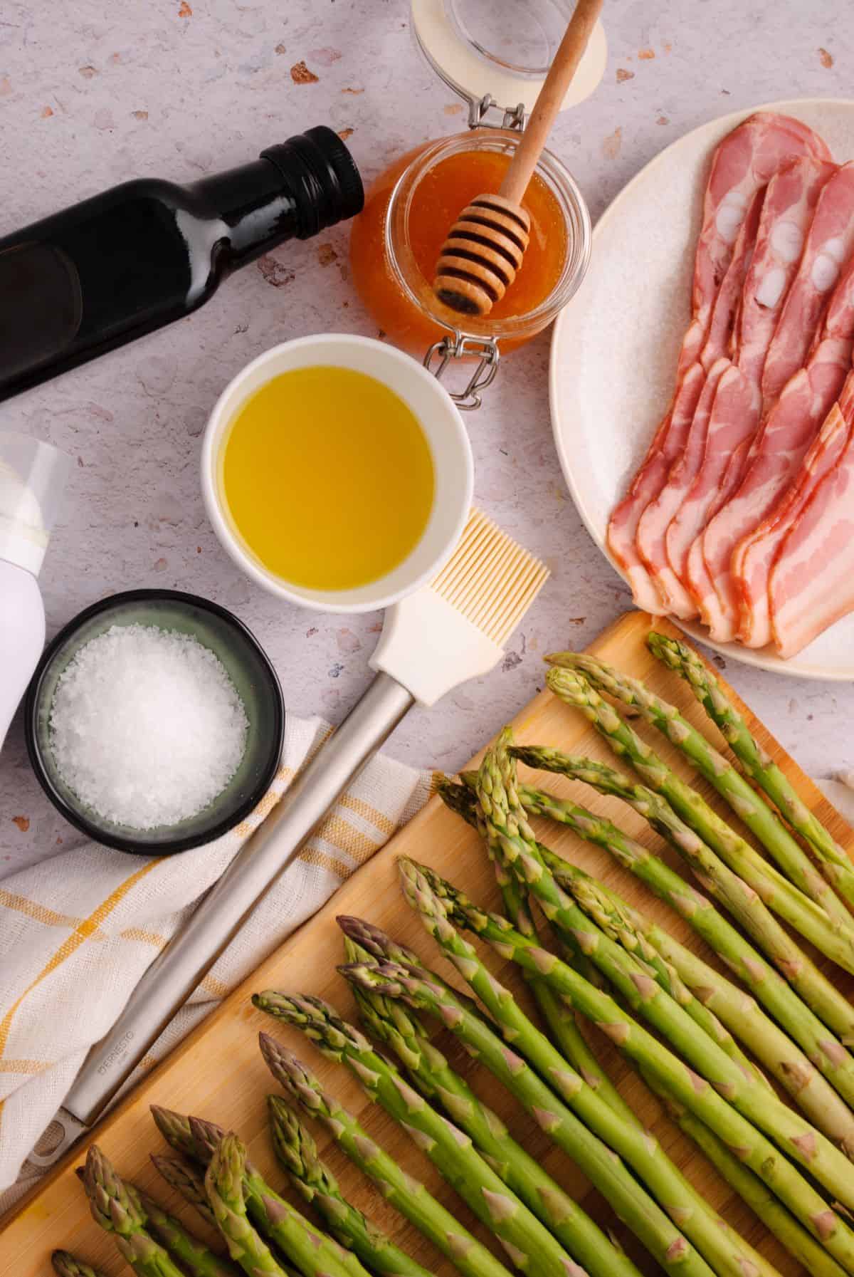 Bacon-Wrapped Asparagus Made In The Air Fryer 2