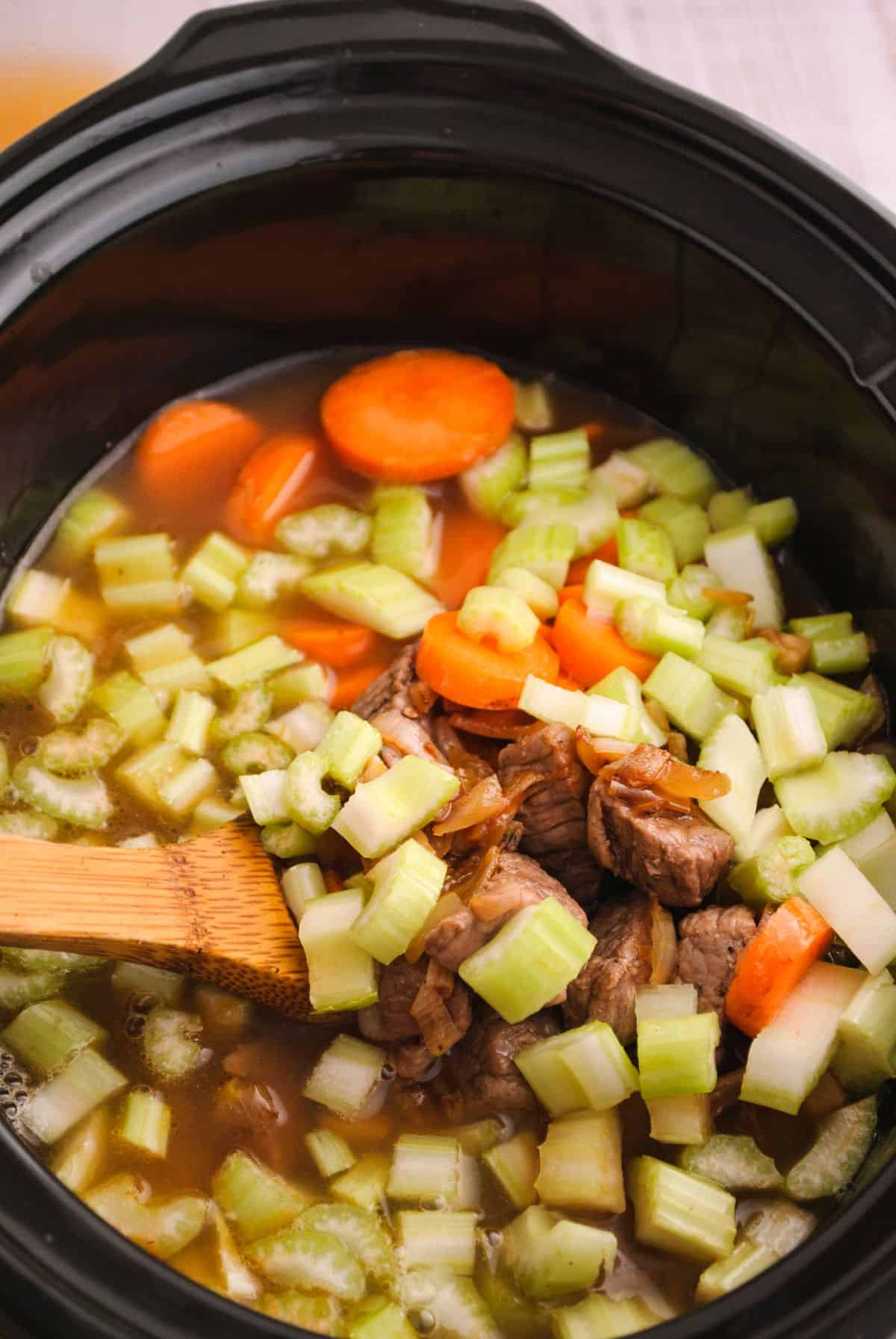 Guinness Beed Stew Made In The Slow Cooker Step 15