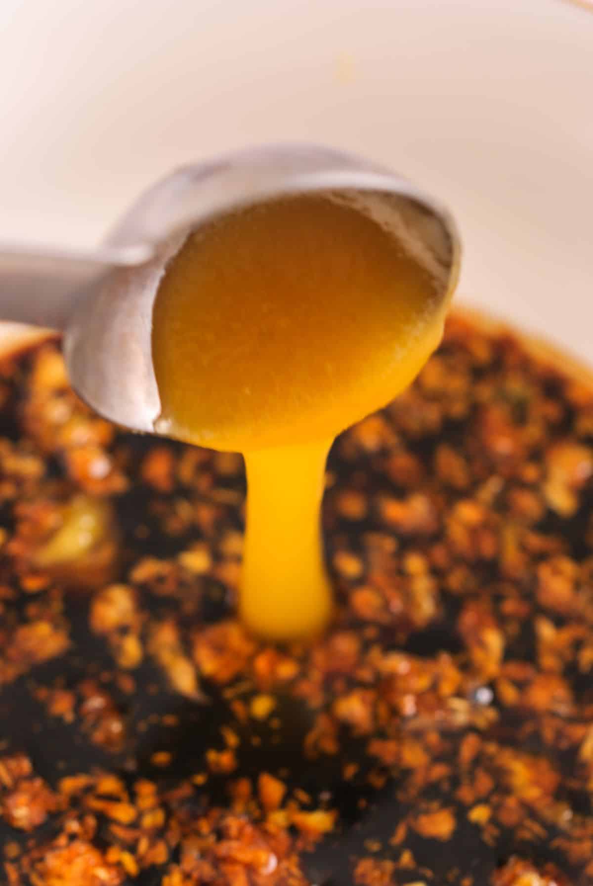 Honey And Garlic Glazed Meatballs Step 12