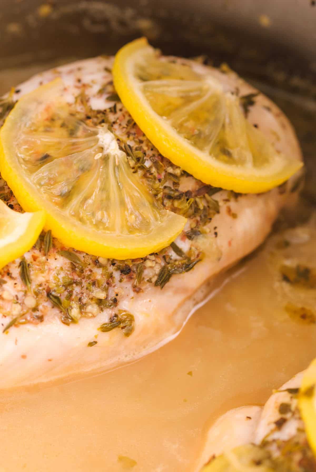 Lemon Chicken Made In The Instant Pot Step 9