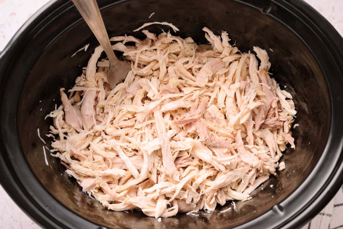 Shredded Chicken Made In The Slow Cooker Step 8