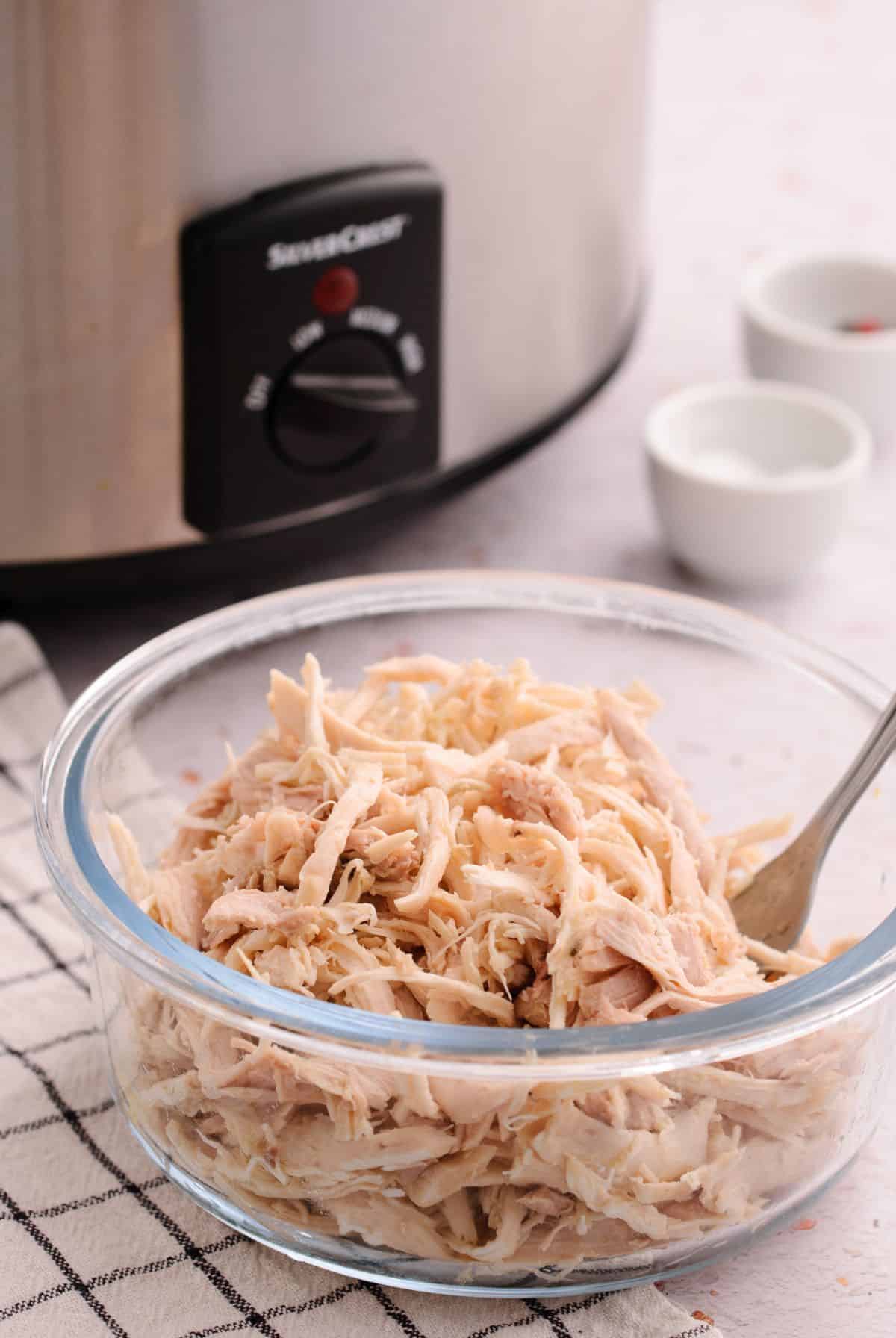 Shredded Chicken Made In The Slow Cooker Step 9