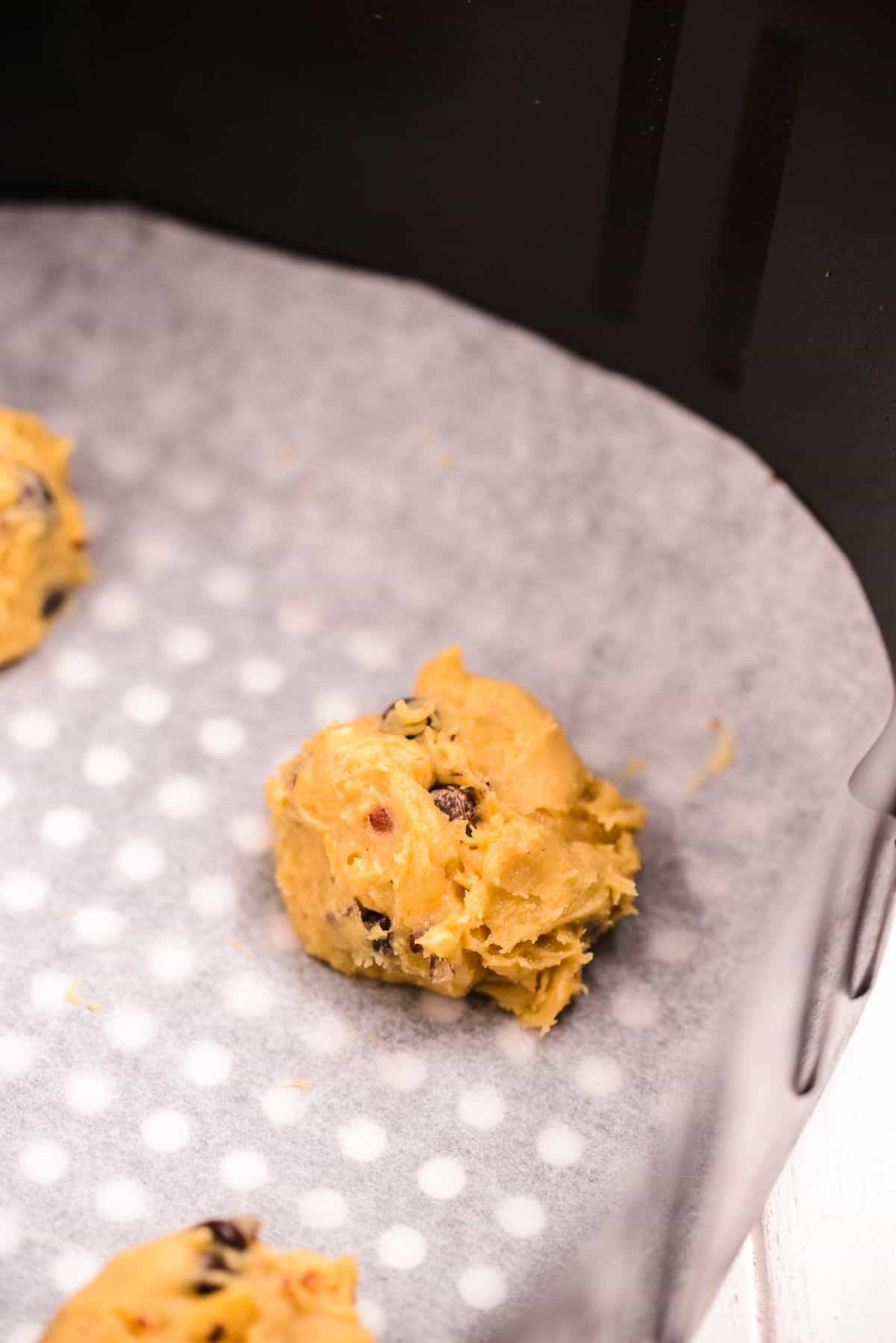 Air fryer cookies step 13