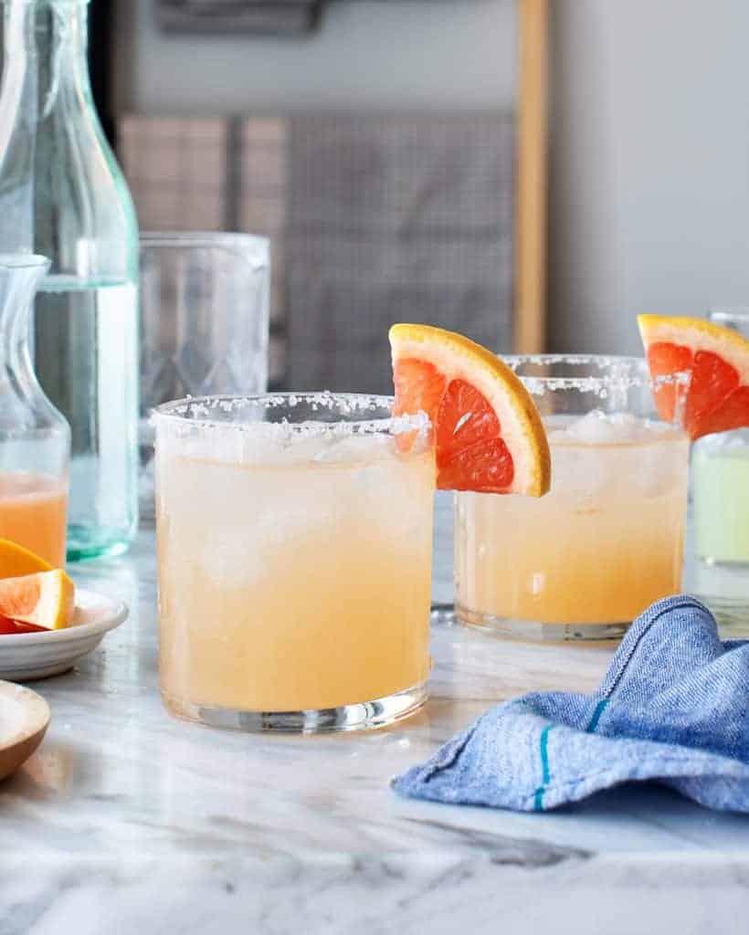 Paloma Cocktail with Grapefruit Soda