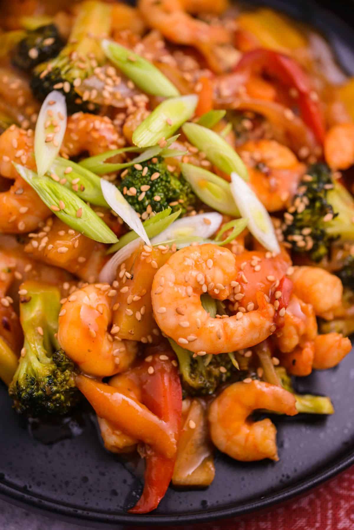 Sweet and sour shrimp 4